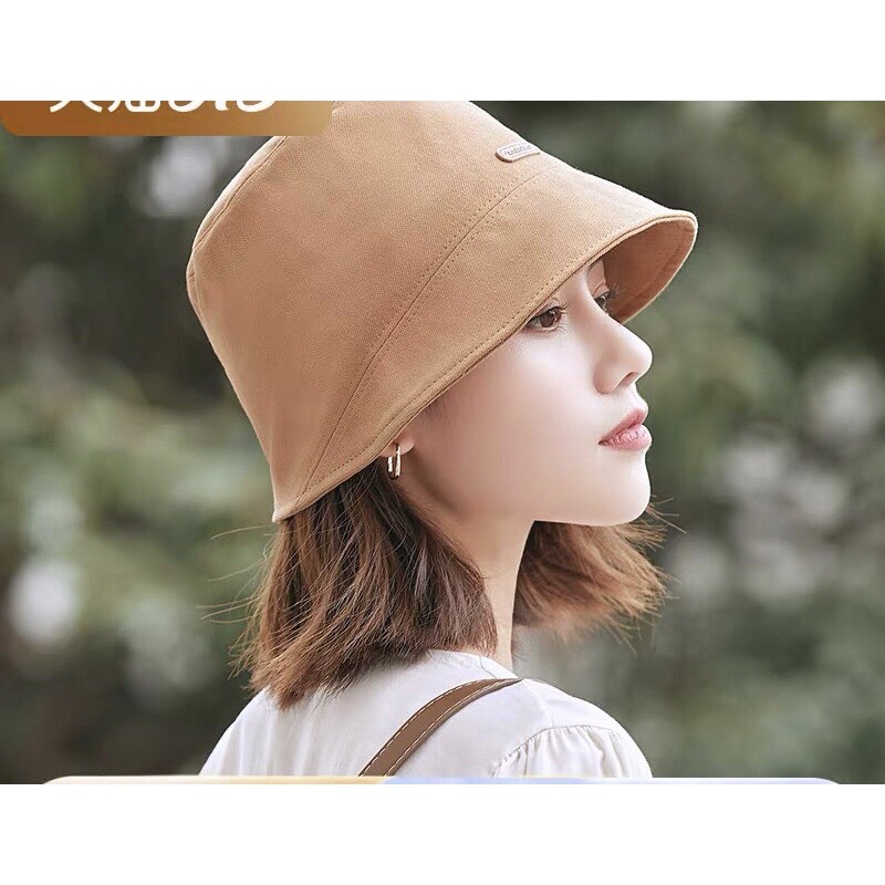 Nón bucket nữ Handmade , Mũ vải nữ vành nhỏ Hàn Quốc chống nắng loại đẹp SV-1