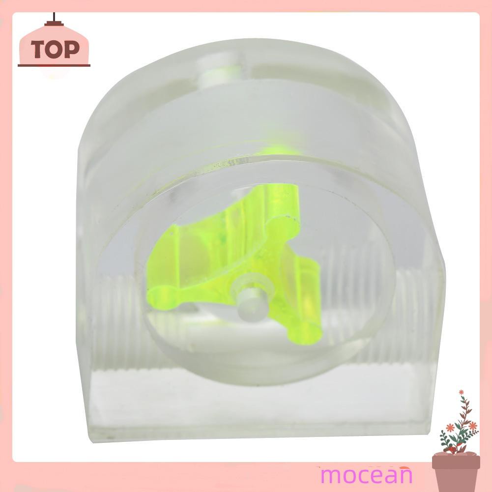 Mocean 1 Đồng Hồ Đo Lưu Lượng Nước 2 Cổng Bằng Acrylic Hình Bán Nguyệt Cho Pc