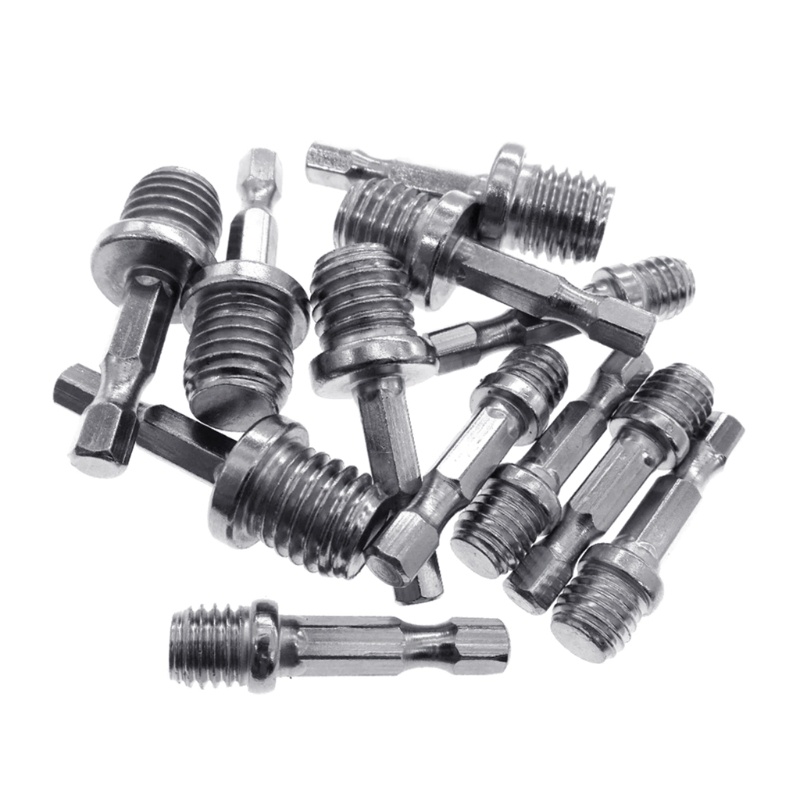 Set 2 Đầu Kẹp Mũi Khoan M14 1 / 4