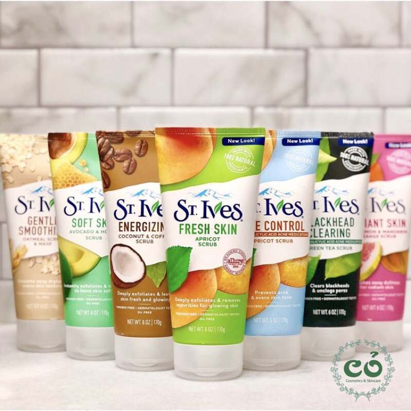 Sữa Rửa Mặt Tẩy Tế Bào Chết ST. Ives 170g
