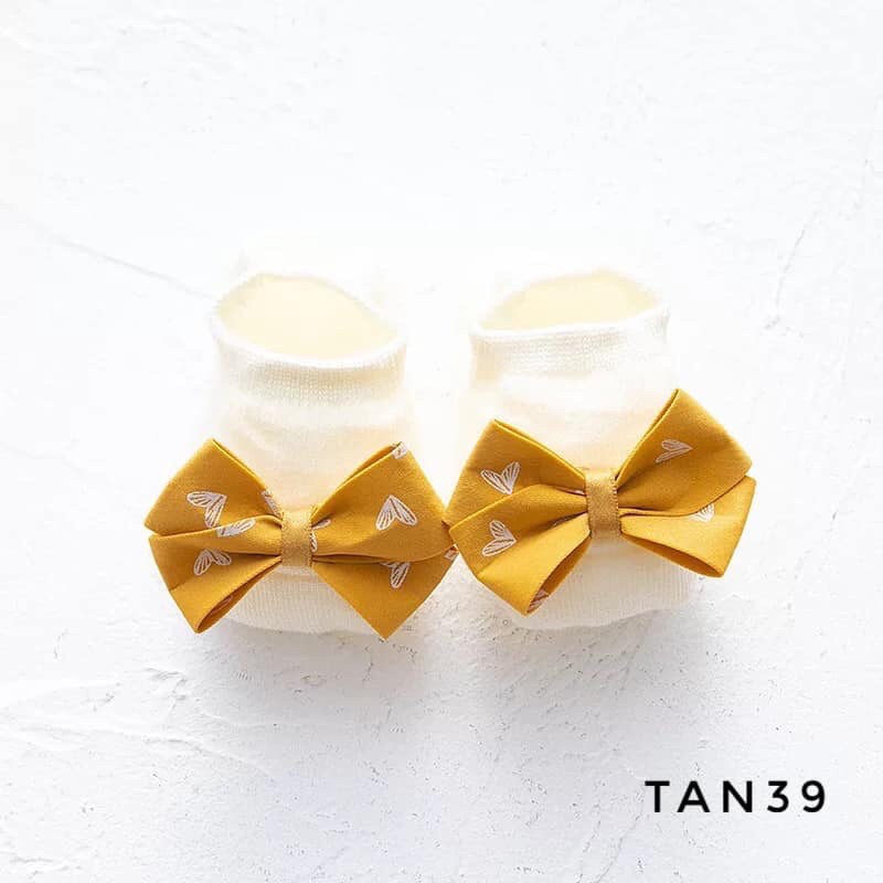 Tất cổ ngắn 3D TAN39 cho bé từ 0-1 tuổi