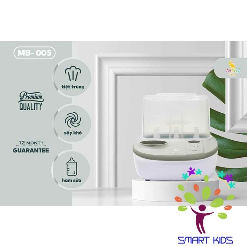 Máy tiệt trùng sấy khô và hâm sữa cho bé Moaz Bebe MB-005