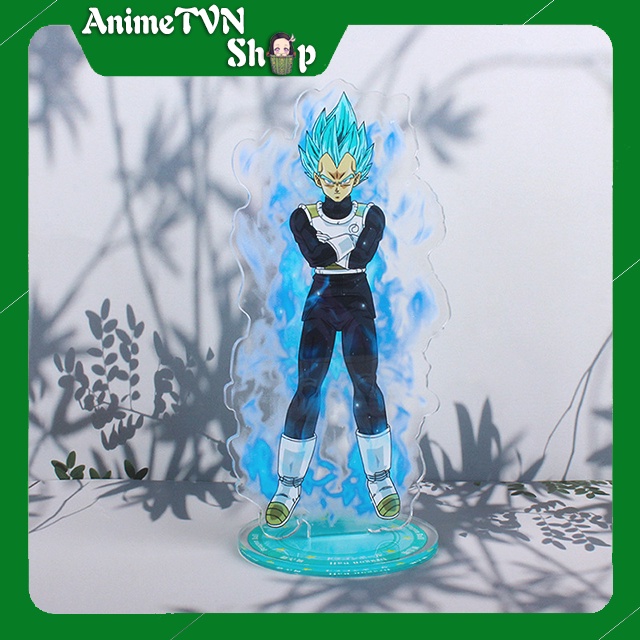 Tượng Mica Standee anime/manga Dragon Ball - Nhựa Cứng Acrylic In nhiều chi tiết sắc nét có bảng tên nhân vật