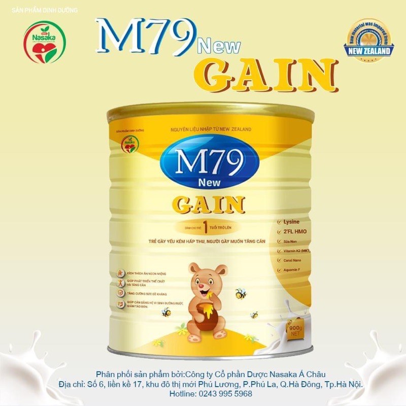 SỮA M79 GAIN 900G