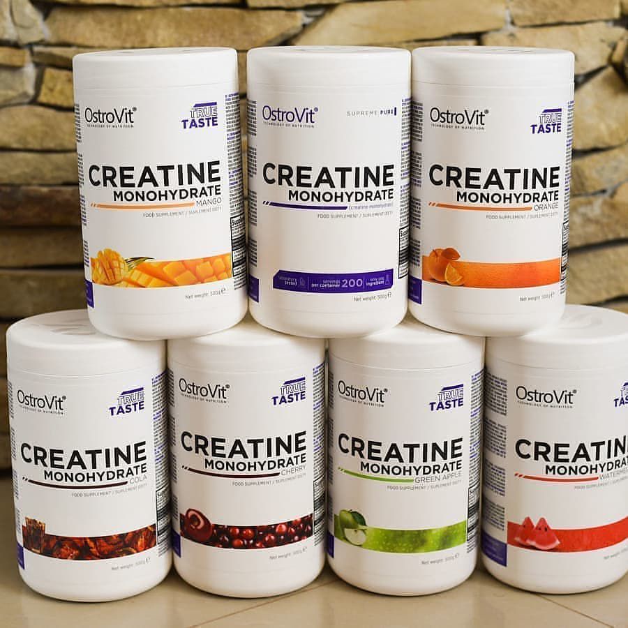Creatine Monohydrate Ostrovit 500g - 100 Lần Dùng TĂNG Kích Thước Cơ Bắp, Phát triển sức mạnh