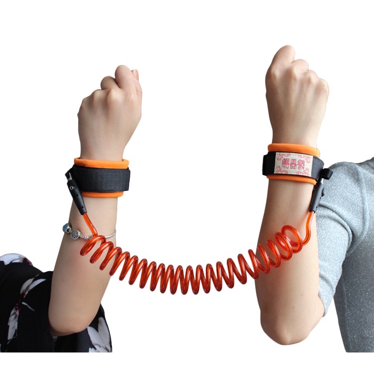 Dây đeo cổ tay 2.5m xoay 360° tránh thất lạc bảo vệ an toàn cho bé