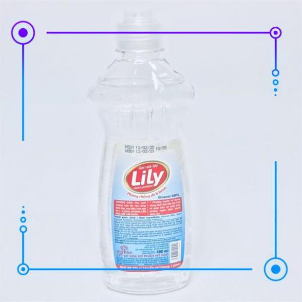 GEL RỬA TAY KHÔ LILY 400ML [eric] | BigBuy360 - bigbuy360.vn