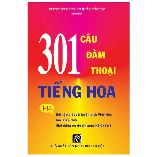 Sách 301 Câu Đàm Thoại Tiếng Hoa