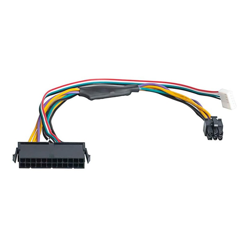 24 Pin to 6 Pin PCI-E ATX Main Power Adapter Cable for HP Z230 Z220 SFF Workstation Motherboard