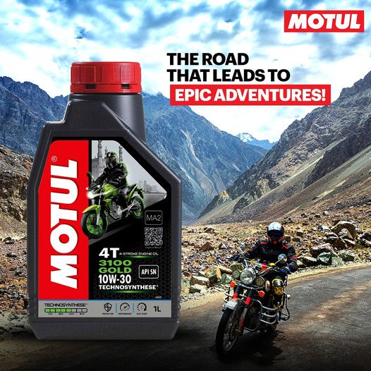 Motul 3100 gold 10w40 dùng cho xe số . côn tay 0.8l