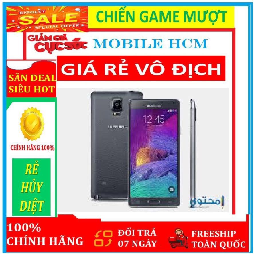 Điện thoại Samsung Galaxy Note 4 3GB 32GB màn 2K chính hãng Hàn Quốc Fullbox