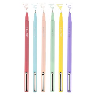 Bộ bút lông kim Marvy Lepen 4300, 0.3mm - 6 màu Pastel