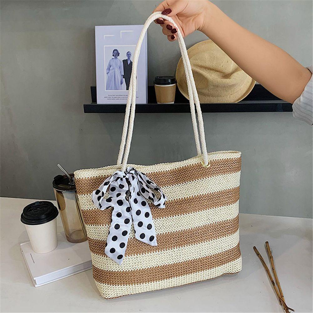 Túi Xách Đan Rơm Thời Trang Mùa Hè Cho Nữ
