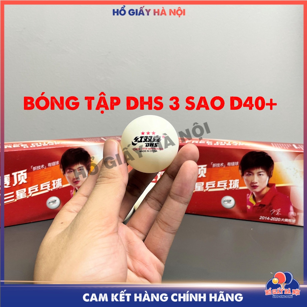 Quả Bóng Bàn Hỗ Trợ Tập Luyện DHS 100 quả 3 sao D40+