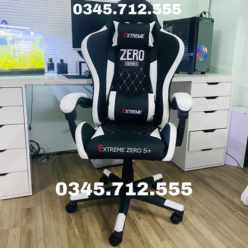 Ghế Gaming Extreme Zero S , S+ , v1 series , cyber Đen, pistop , Đỏ, Trắng ,Hồng