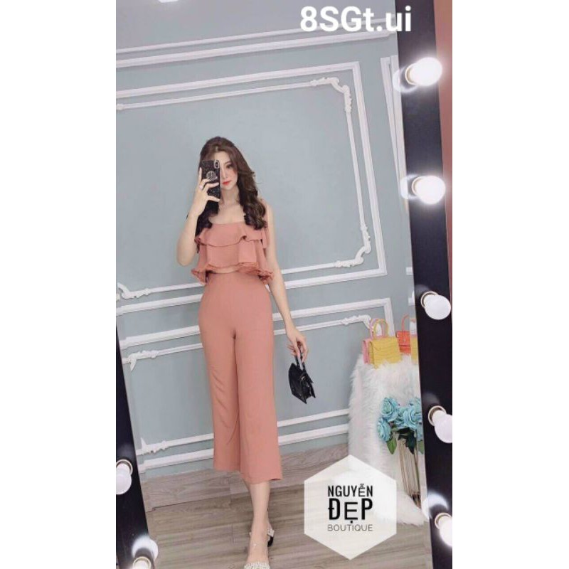 💥SET ÁO 2 TẦNG LAI VIỀN REN QUẦN SUÔNG LỞ XINH XẮN 💥