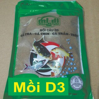Mồi Cám Câu Cá D1 - D2 - 200Gr
