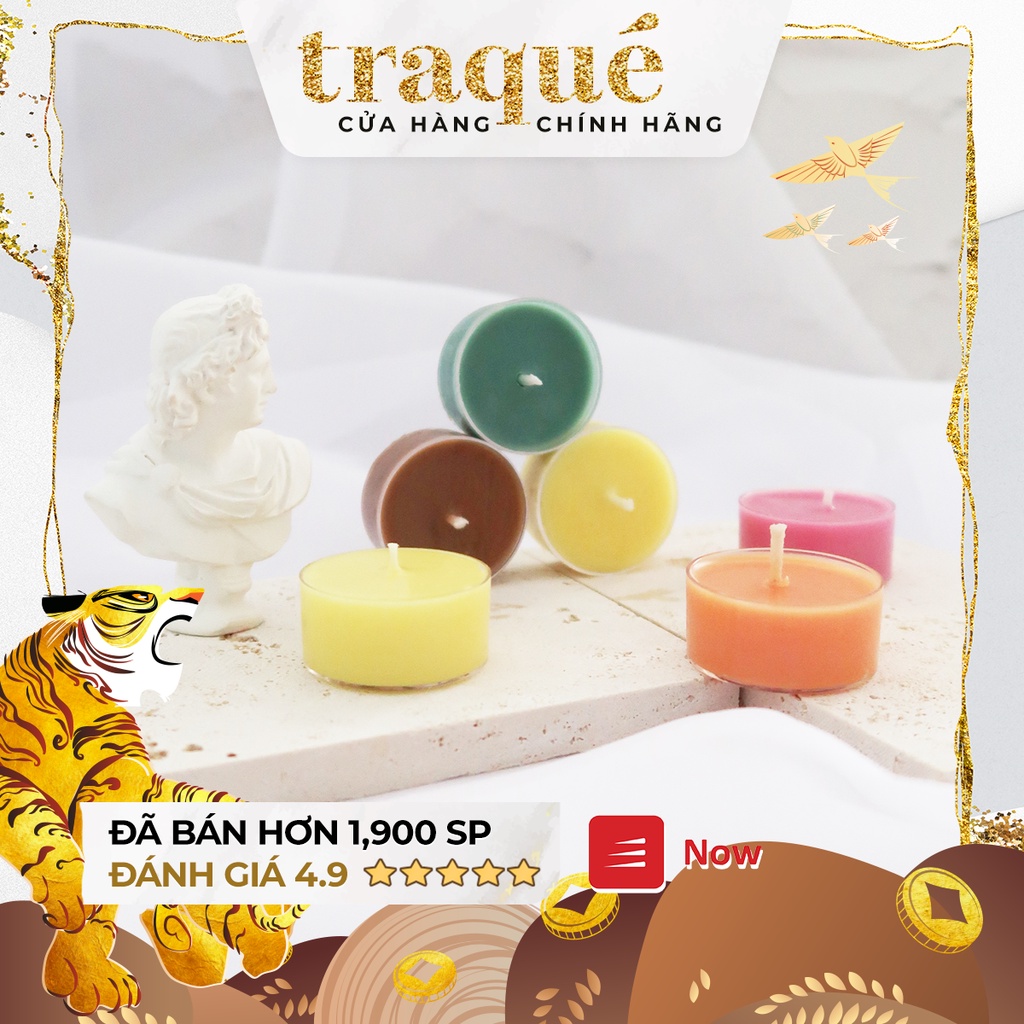 [Có thể refill - quà tặng kèm khi mua size 150g] Nến thơm tinh dầu Aurae - dòng Signature - SX tại VN