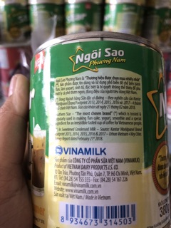 Sữa đặc Ngoi Sao Phương Nam 380g Giảm Chỉ Con 22 000 đ