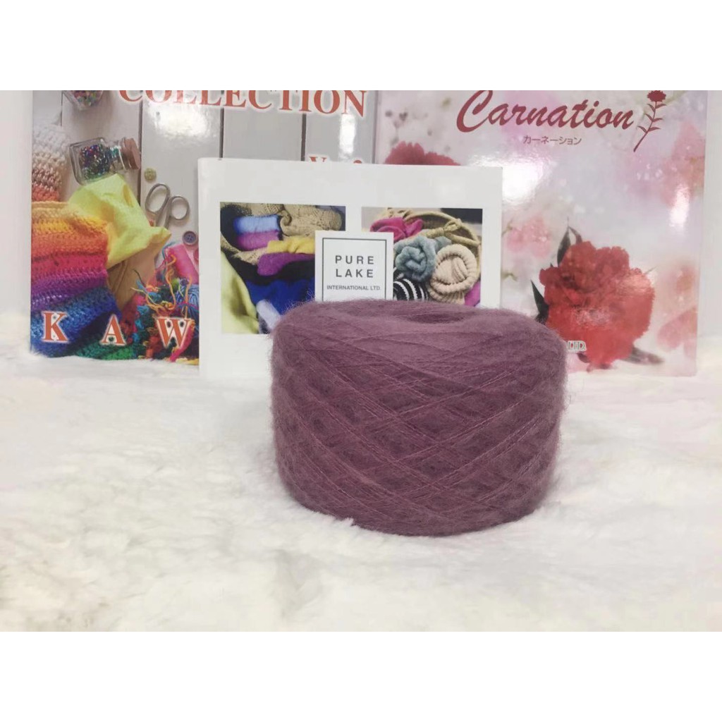 SỢI MOHAIR CAO CẤP,xuất xứ nhâth bản 100g/cuộn