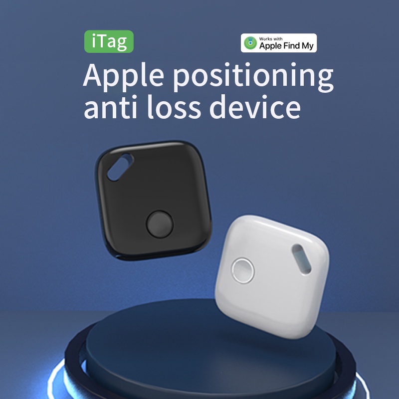 Find My Thiết Bị Theo Dõi Apple Mini Thẻ Báo Động Thông Minh Chống Thất Lạc Hai Chiều Thiết Bị Theo Dõi GPS Di Động Cho Người Già Trẻ Em Thú Cưng