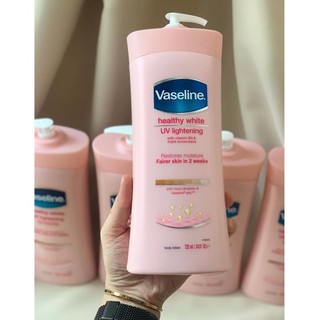 Sữa dưỡng thể Vaseline Healthy White UV Lightening Body Lotion 725ml