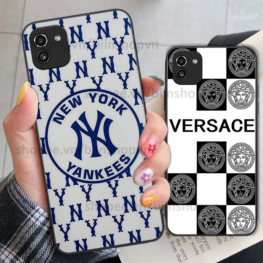 Ốp Samsung A03 in hình các thương hiệu nổi tiếng siêu đẹp, thời trang cá tính