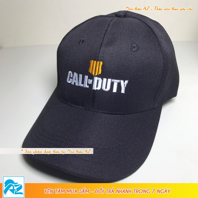 Nón kết thêu logo game Call of Duty Mobile - Mũ lưỡi trai MT556