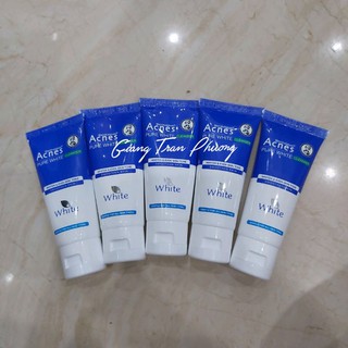 (Mini size) Sữa rửa mặt dưỡng trắng Acnes pure white 25g