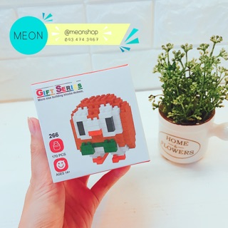 Mini Block | Đồ chơi xếp hình lego | - little owl - 170 pcs - Size S