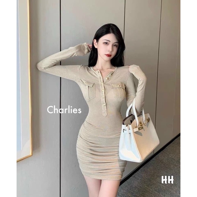 VÁY LEN TĂM BODY KHUY TÚI 3 MÀU NỮ
