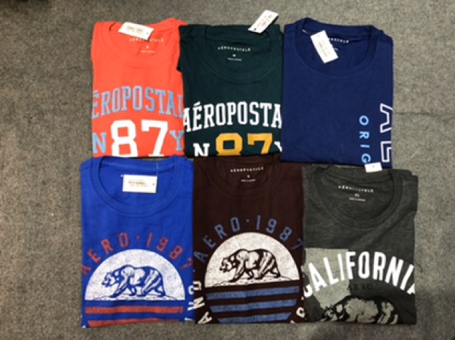 Áo phông cotton aero nam