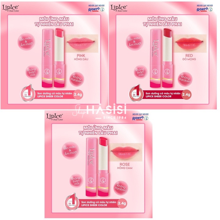 Son Dưỡng Có Màu LIPICE SHEER COLOR 24g