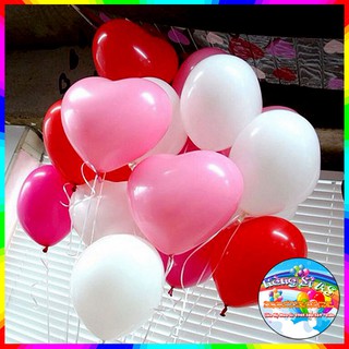 [Giá siêu sỉ inbox] Set 100 quả bóng cao su hình trái tim 😐😐