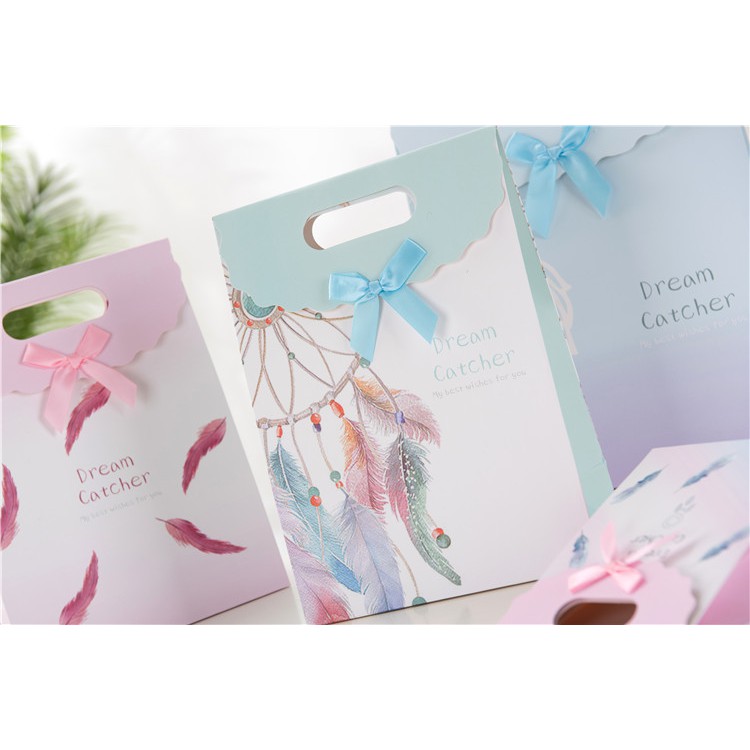 TÚI GIẤY ĐỰNG ĐỒ NẮP GẬP DREAM CATCHER | BigBuy360 - bigbuy360.vn