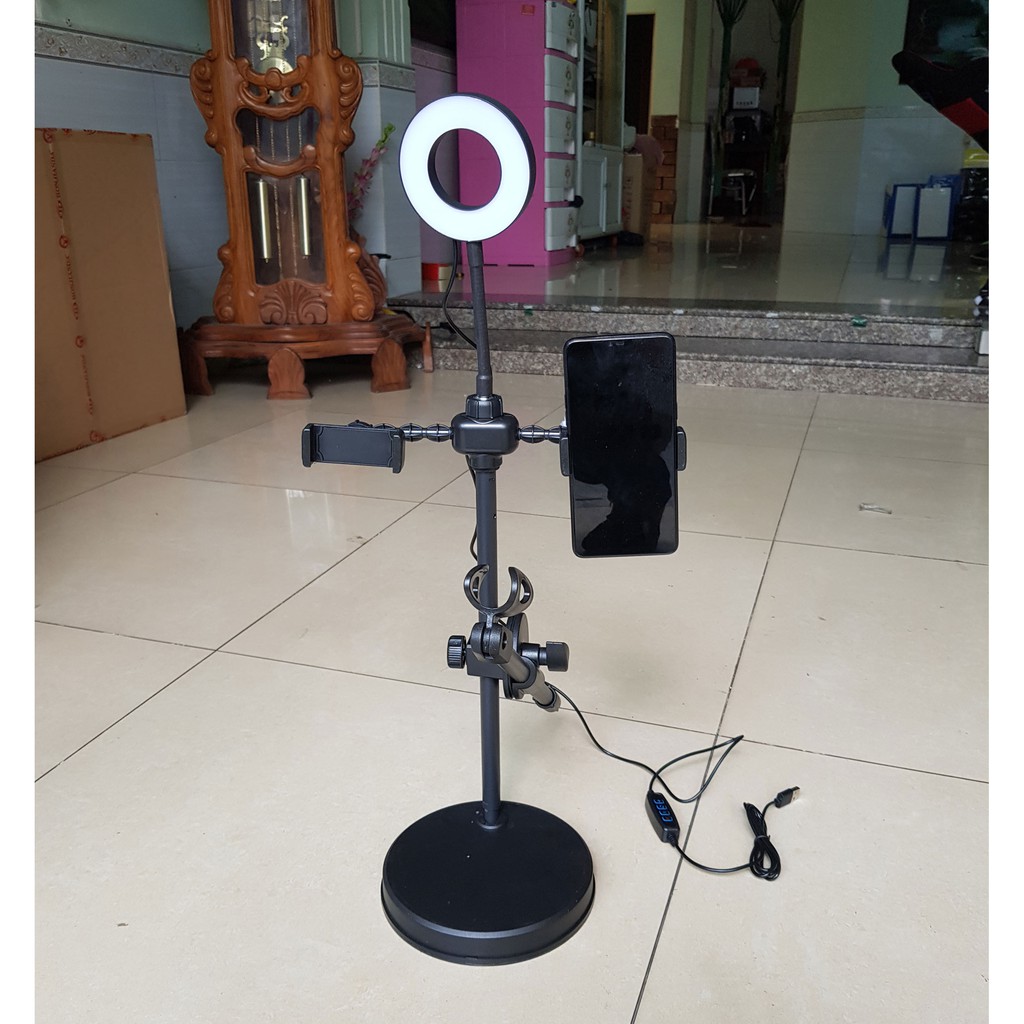 BỘ ĐÈN LIVESTREAM 4IN1 - MẪU MỚI