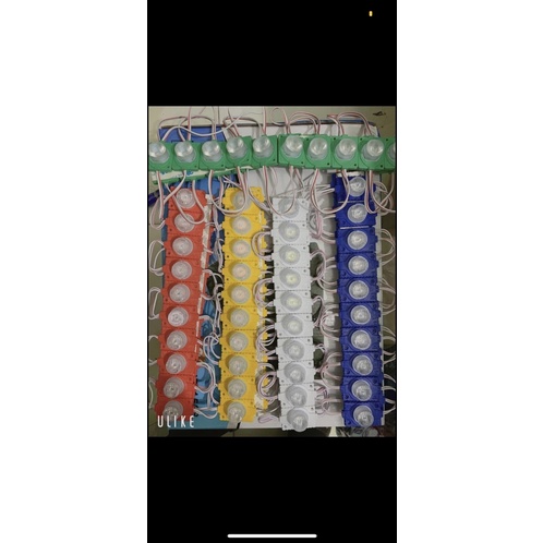 Bóng led miếng trang trí xe