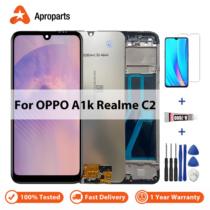 Màn Hình Cảm Ứng LCD 100% Thay Thế Chuyên Dụng Cho OPPO A1K / Realme C2 CPH1923 RMX1941