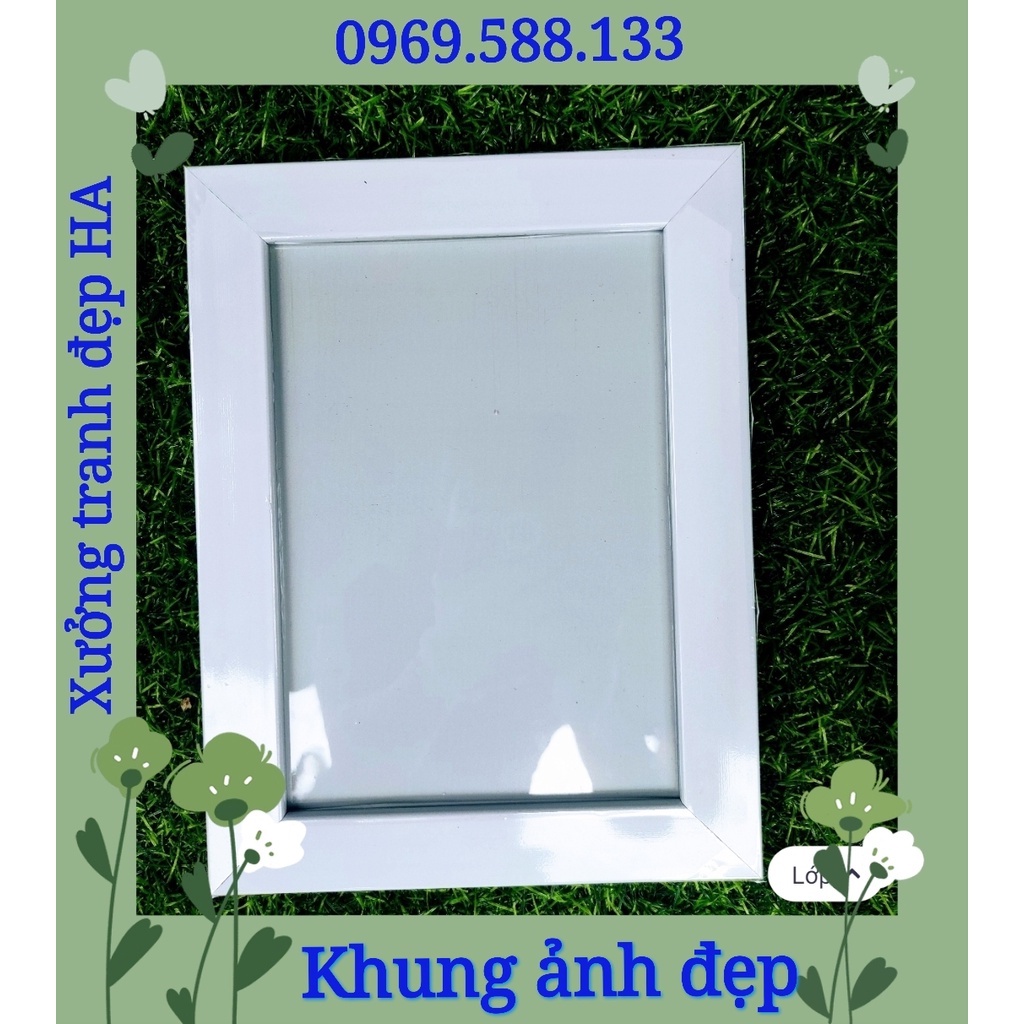 (Mặt khung bằng mica-)Khung ảnh để bàn 10x15cm, 13x18cm, 15x21cm}}-