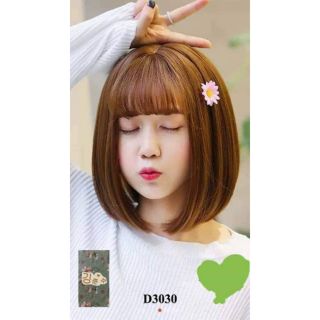 Tóc giả nguyên đầu vic ngắn mã 3030