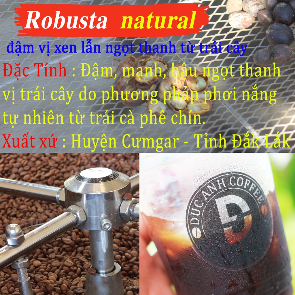500g Cà Phê Bột Pha Phin nguyên chất Đặc Biệt - Robusta rang mộc DUC ANH COFFEE - cà phê nguyên chất - cafe đức anh | BigBuy360 - bigbuy360.vn