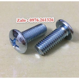 BULONG ĐẦU DÙ - ỐC PAKE ĐẦU DÙ_M5_BỊCH 100 CON