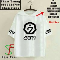Áo hoodie GOT7 tay ngắn