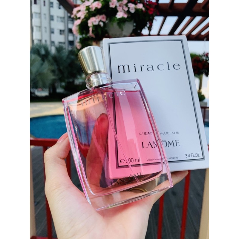 Nước hoa TESTER Nữ LANCOME Miracle EDP 100ml Nhẹ nhàng, tinh tế