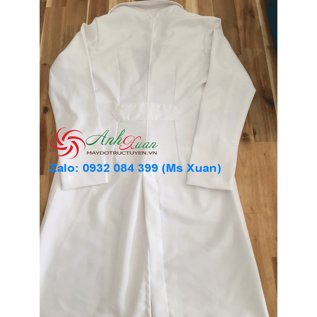 Áo Blouse dài Bác Sĩ Nữ cao cấp