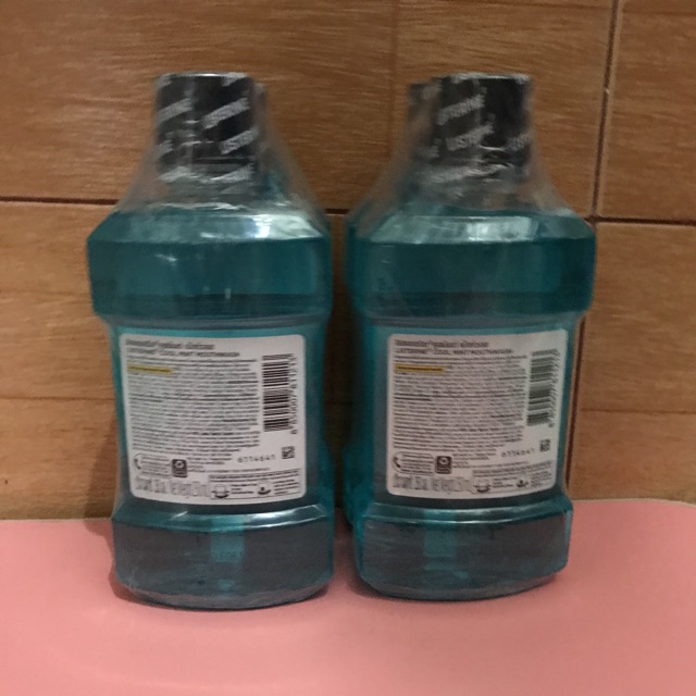 nước súc miệng hơi thở thơm mát Listerine Coolmint 250ml