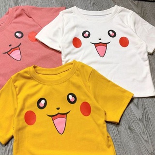 Áo thun croptop pikachu cute 🥰( Vải đẹp loại 1)