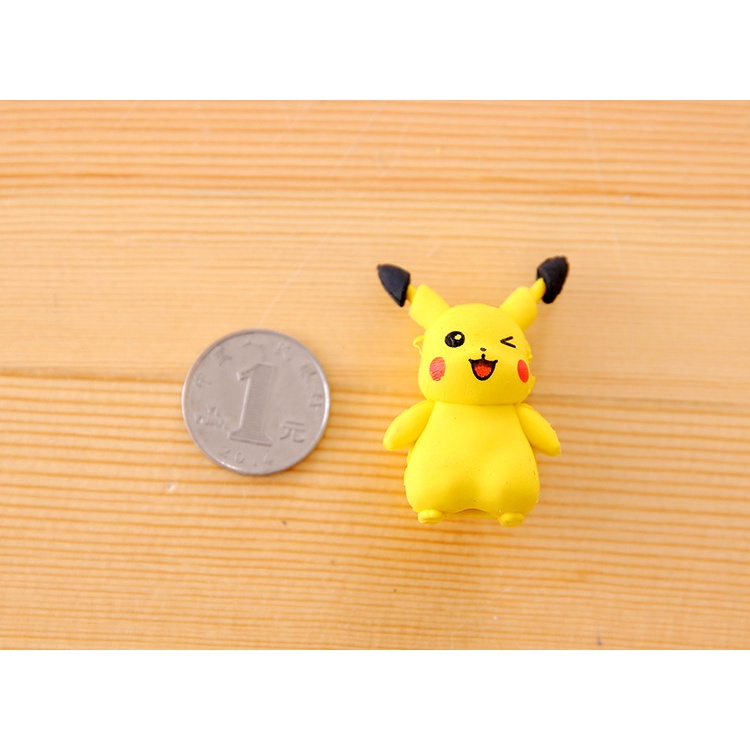 Tẩy gôm xóa hình poke PiKa ( sỉ 1 hộp 36 tẩy)