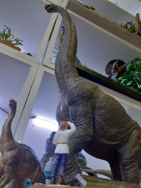 Mô hình khủng long Brachiosaurus bản hoàn thiện hãng Tamiya