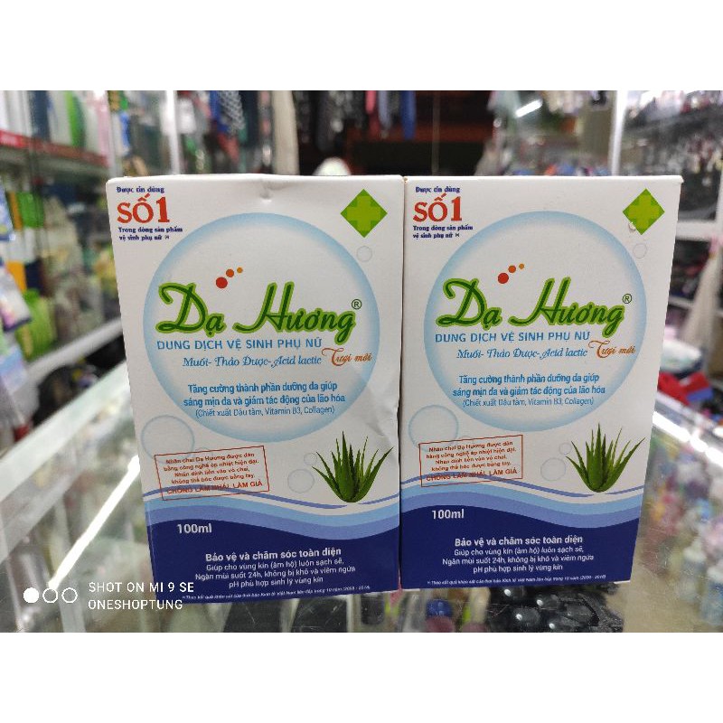 Dung dịch vệ sinh phụ nữ Dạ Hương